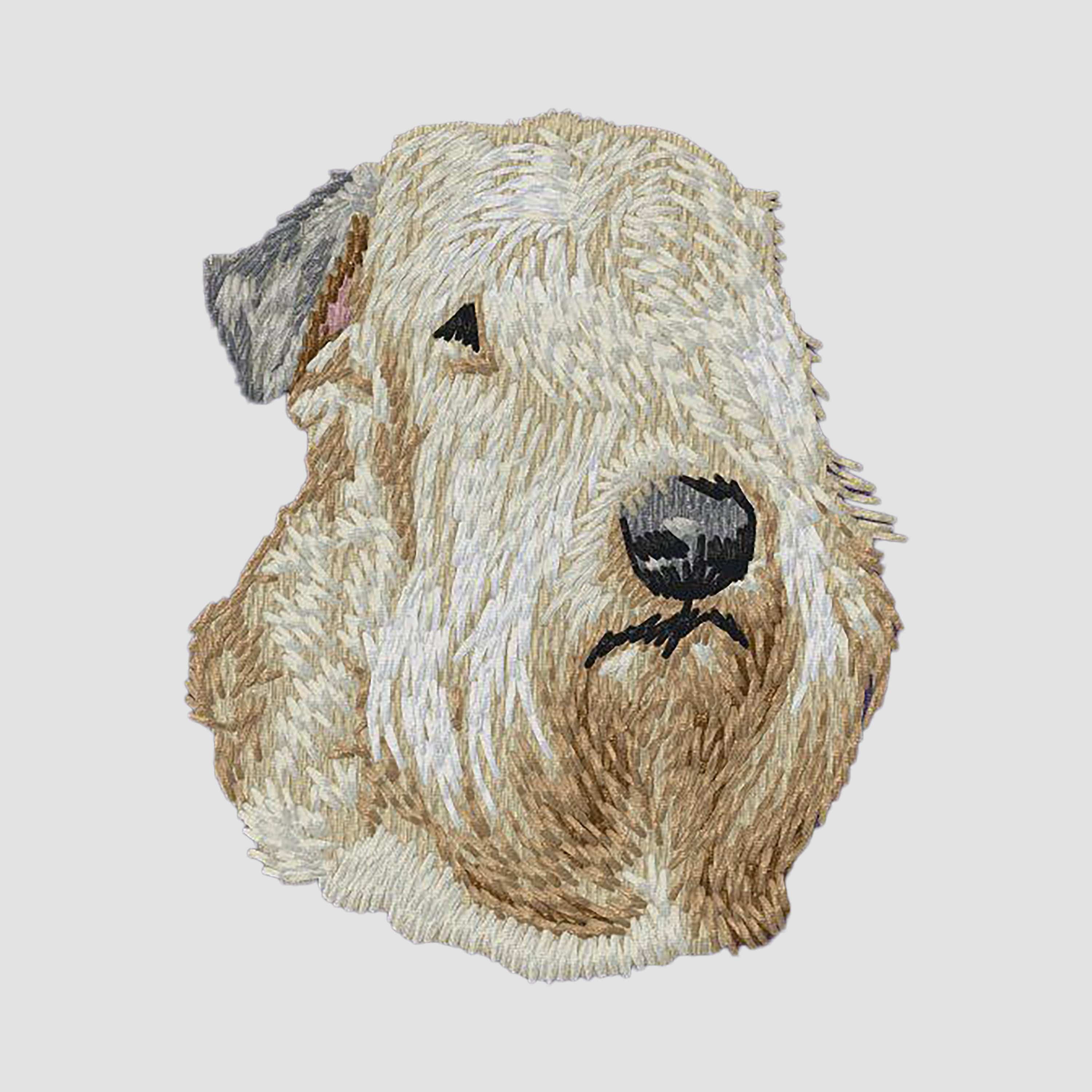 Soft Coated Wheaten Terrier Embroidered Sweatshirt Hoodie - Image 4