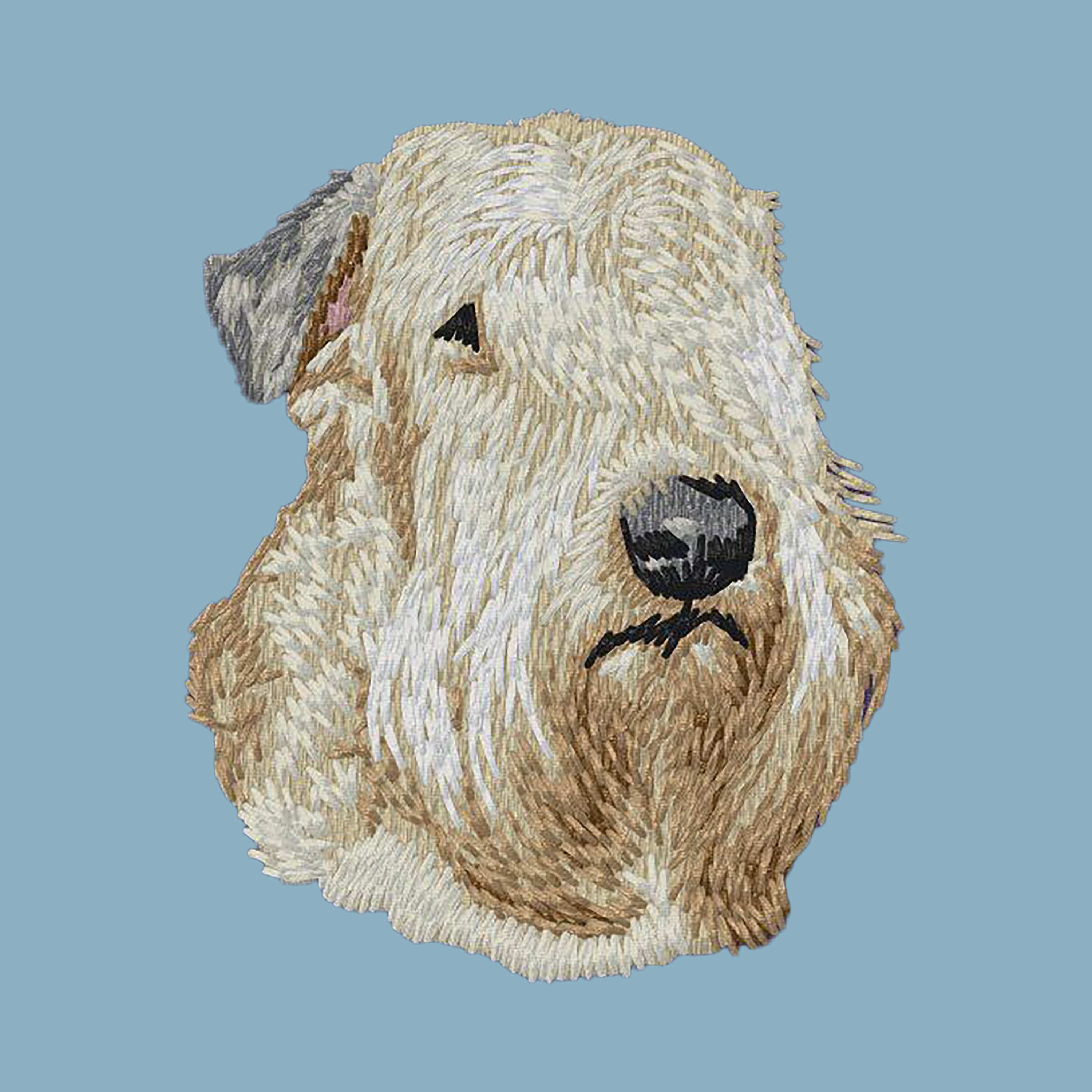 Soft Coated Wheaten Terrier Embroidered Sweatshirt Hoodie - Image 6