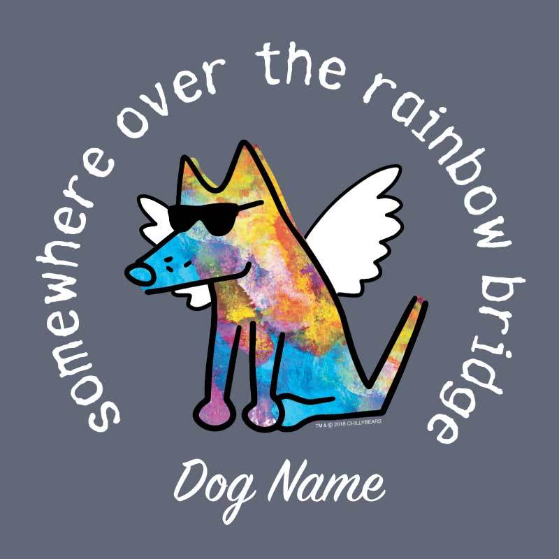 Somewhere Over The Rainbow Bridge  - Classic Long-Sleeve T-Shirt - Image 3