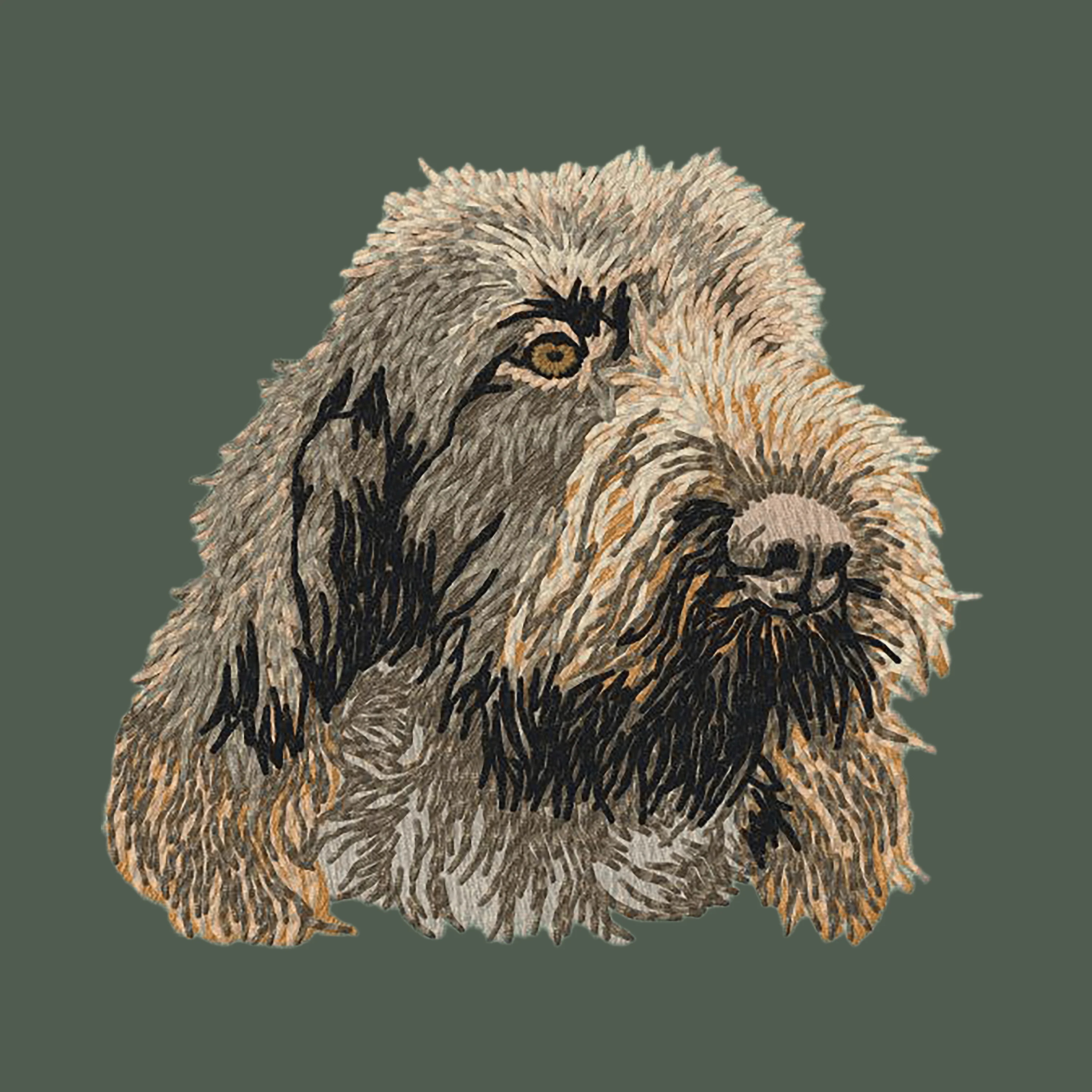 Spinone Italiano Embroidered Baseball Cap - Image 6