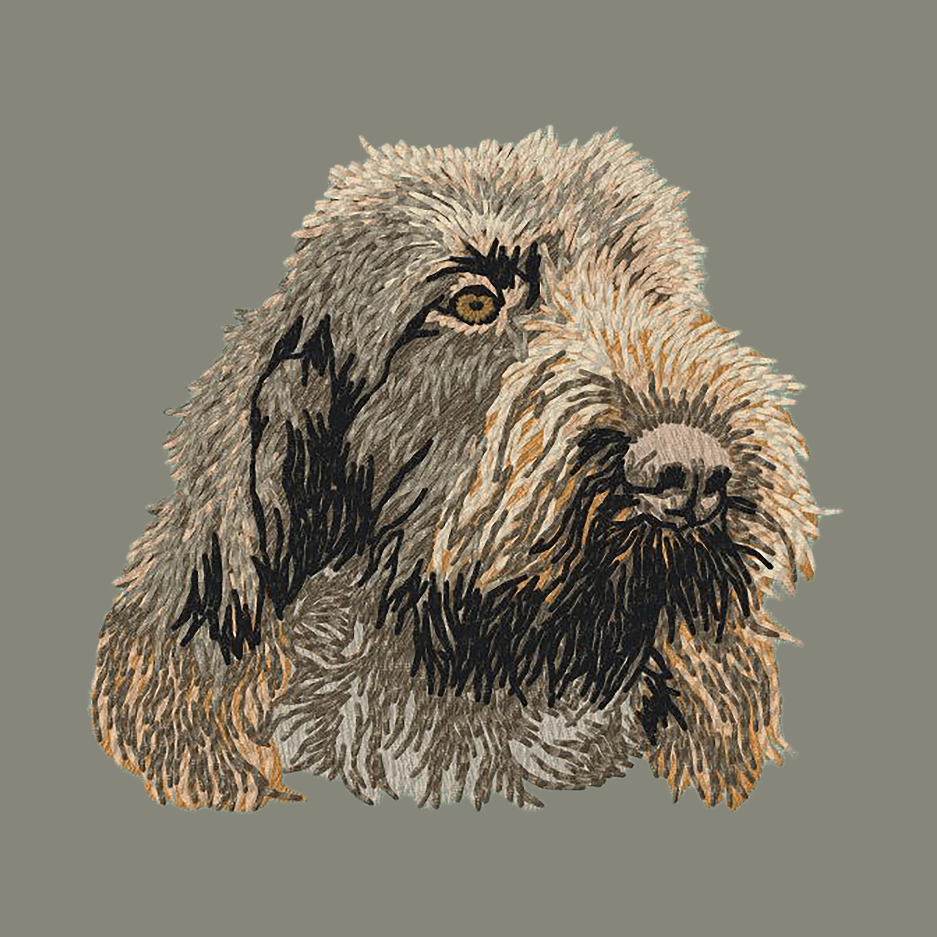 Spinone Italiano Embroidered Baseball Cap - Image 8