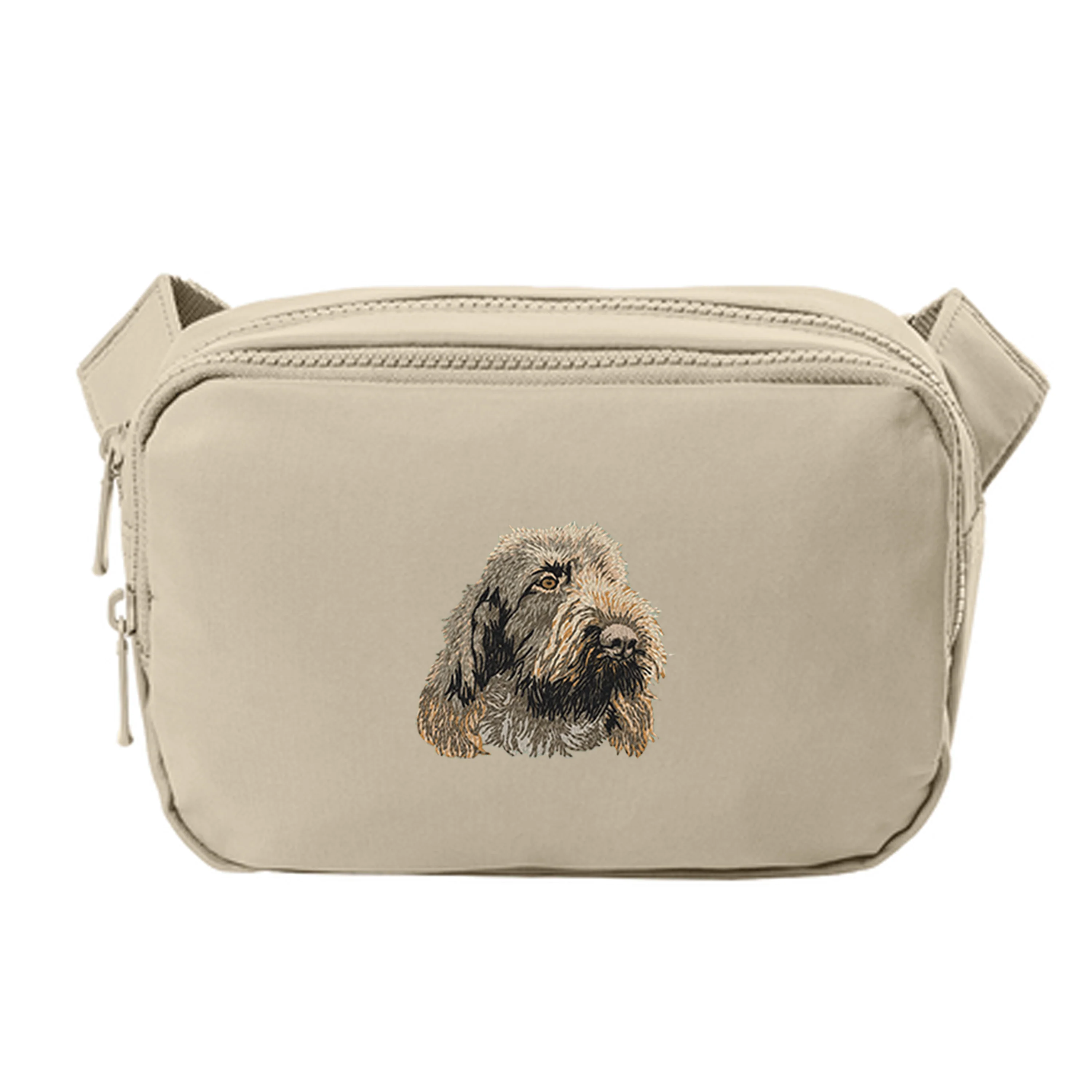 Spinone Italiano Embroidered Crossbody Bag - Image 3