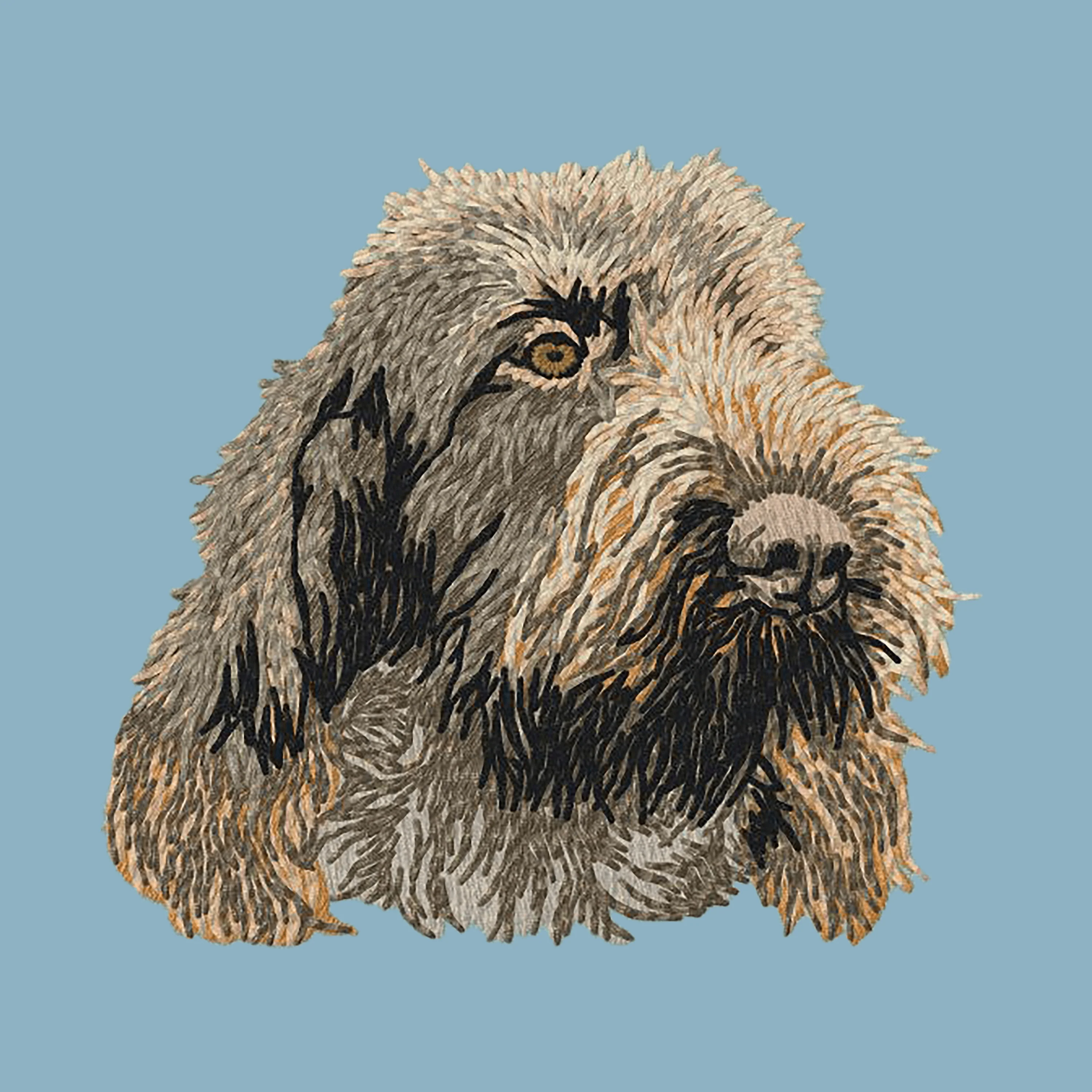 Spinone Italiano Embroidered Sweatshirt Hoodie - Image 5