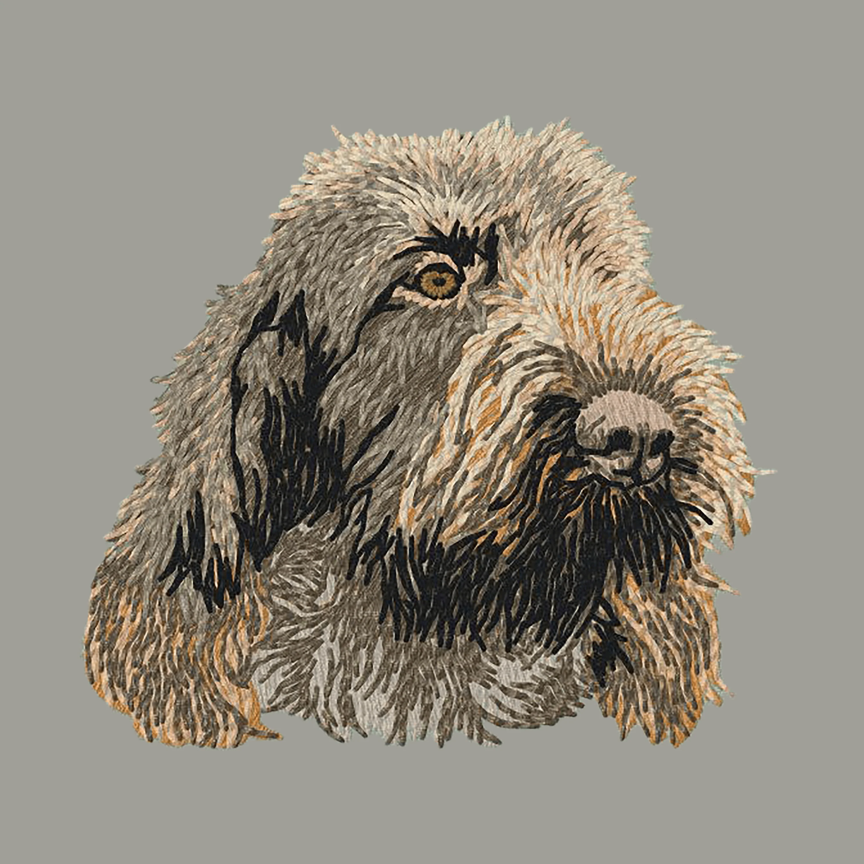 Spinone Italiano Embroidered Sweatshirt Hoodie - Image 6