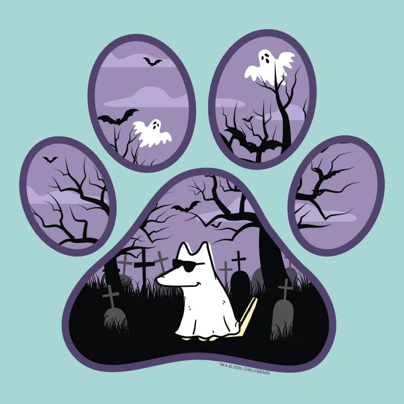 Spooky Paw - Classic Long-Sleeve T-Shirt - Image 2