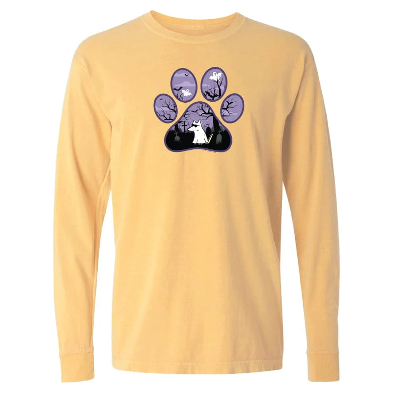 Spooky Paw - Classic Long-Sleeve T-Shirt - Image 3