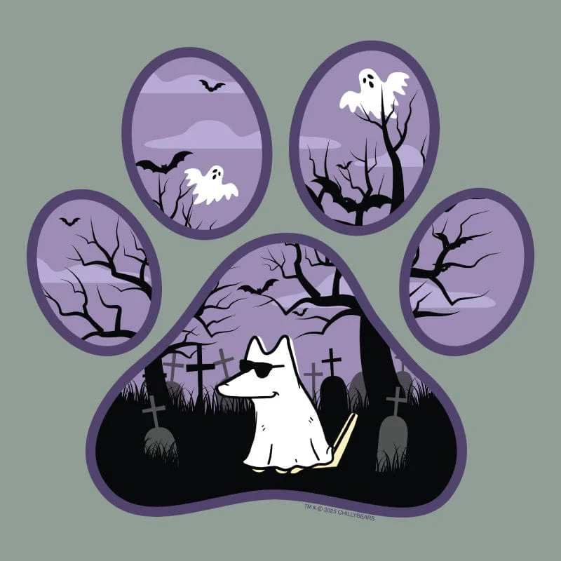 Spooky Paw - Classic Tee - Image 4