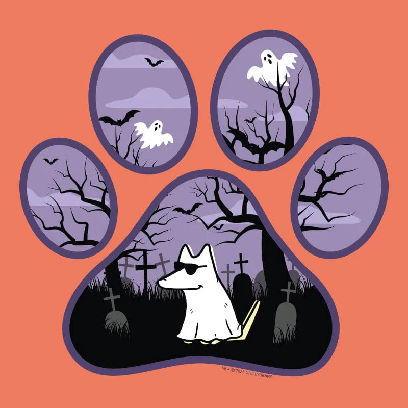 Spooky Paw - Lightweight Tee - Image 2