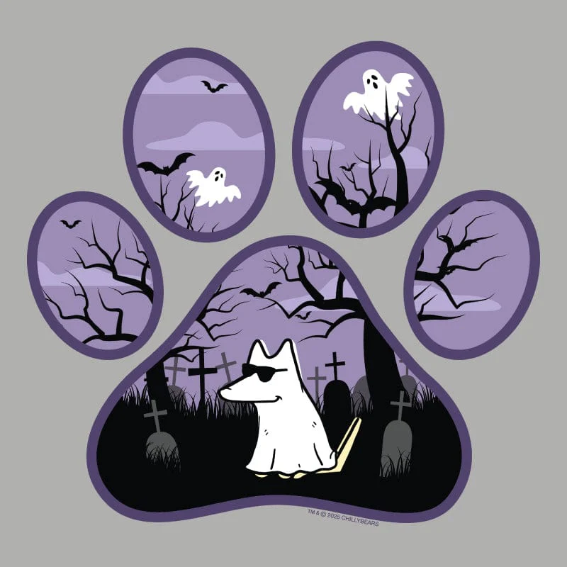 Spooky Paw - Lightweight Tee - Image 4