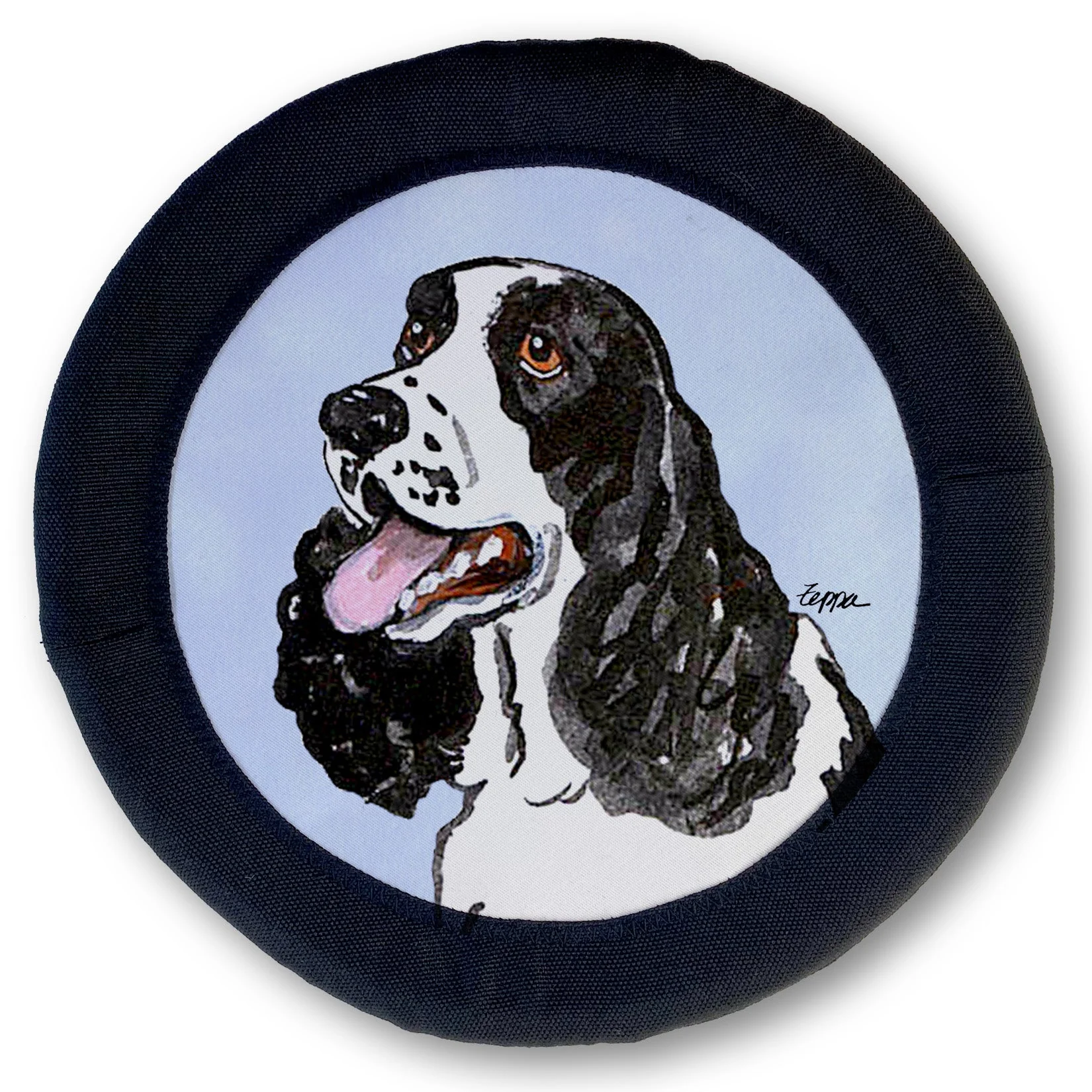 Springer Spaniel FOTOFRISBY Flying Dog Disc Toy - Image 2