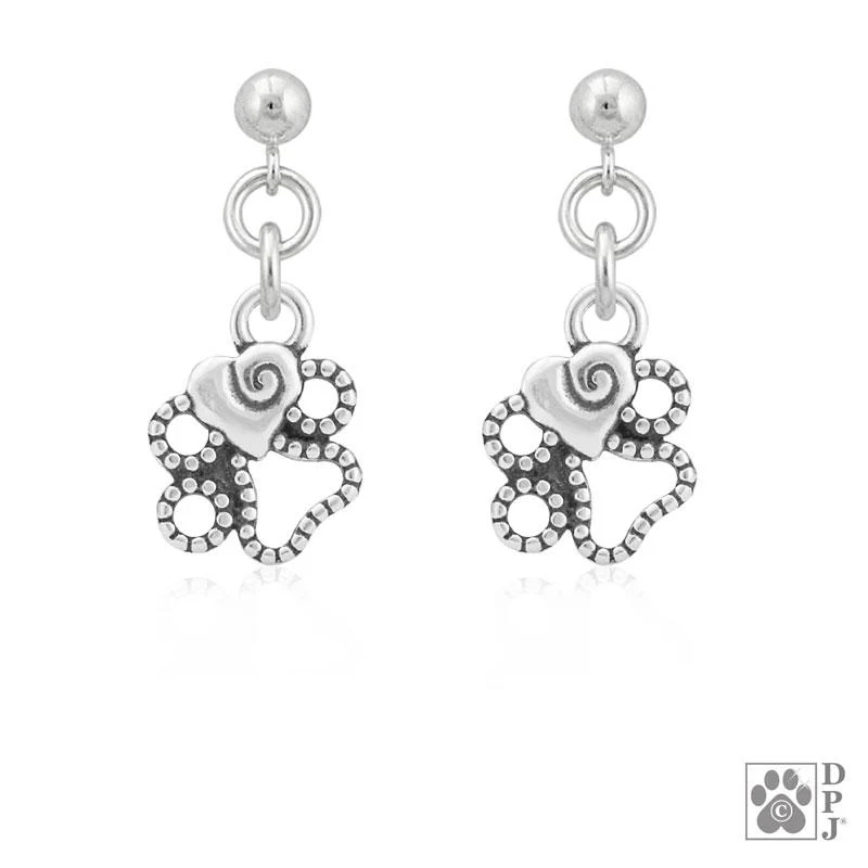 Sterling Silver Endless Love Earrings - Image 2