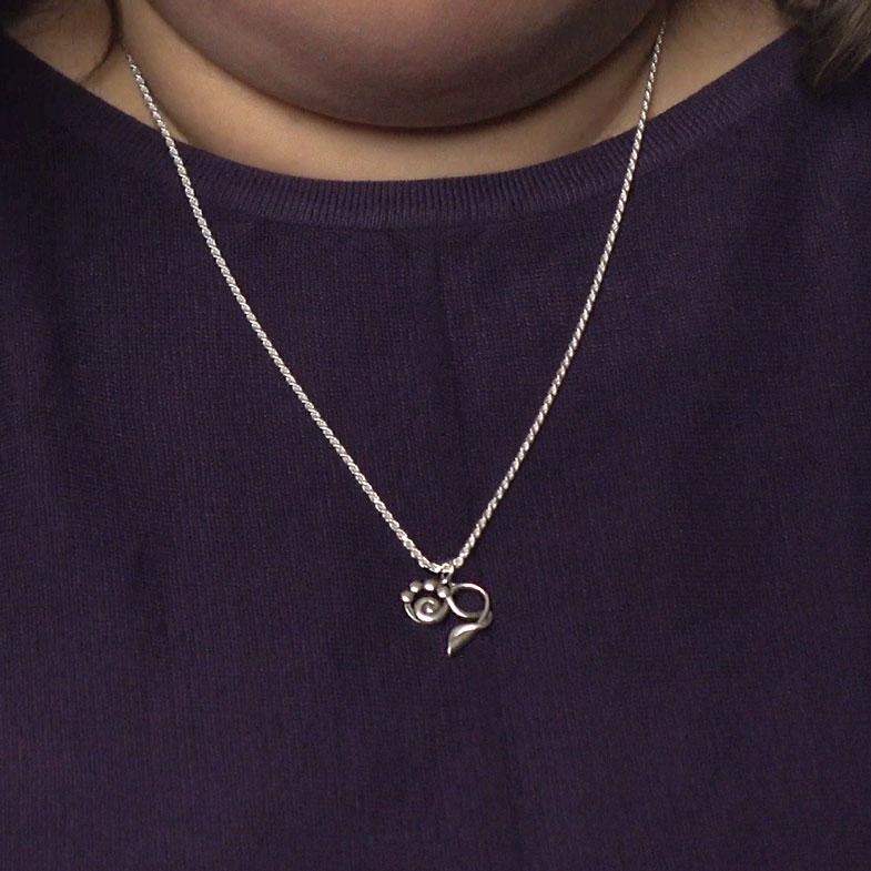 Sterling Silver Infinite Love Pendant - Image 2