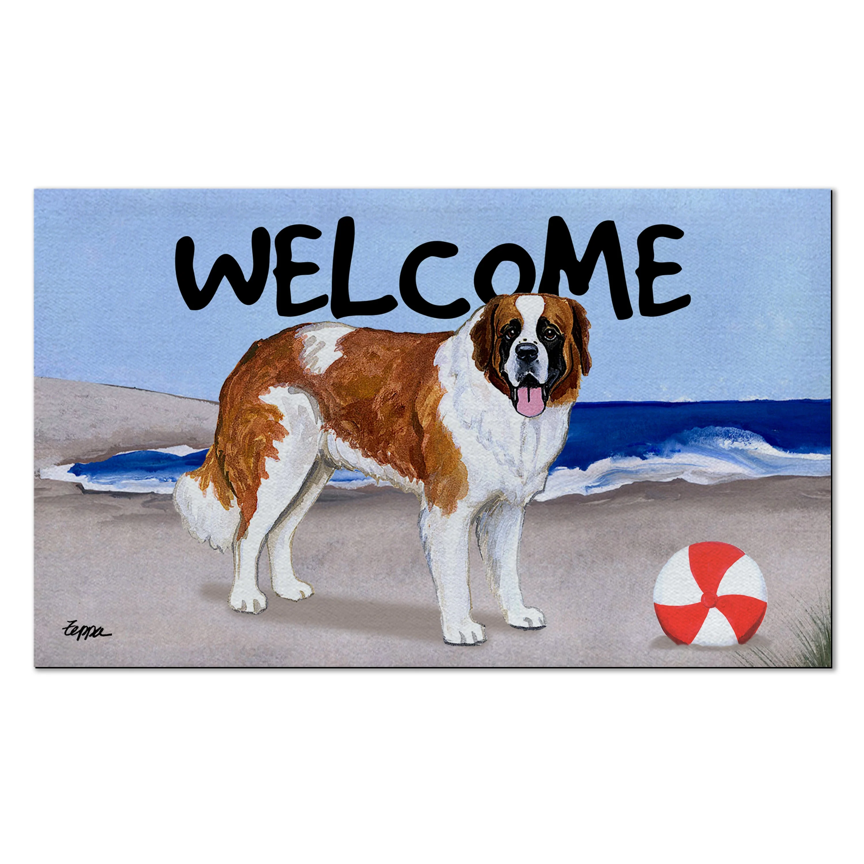 Saint Bernard Welcome Mat - Image 6