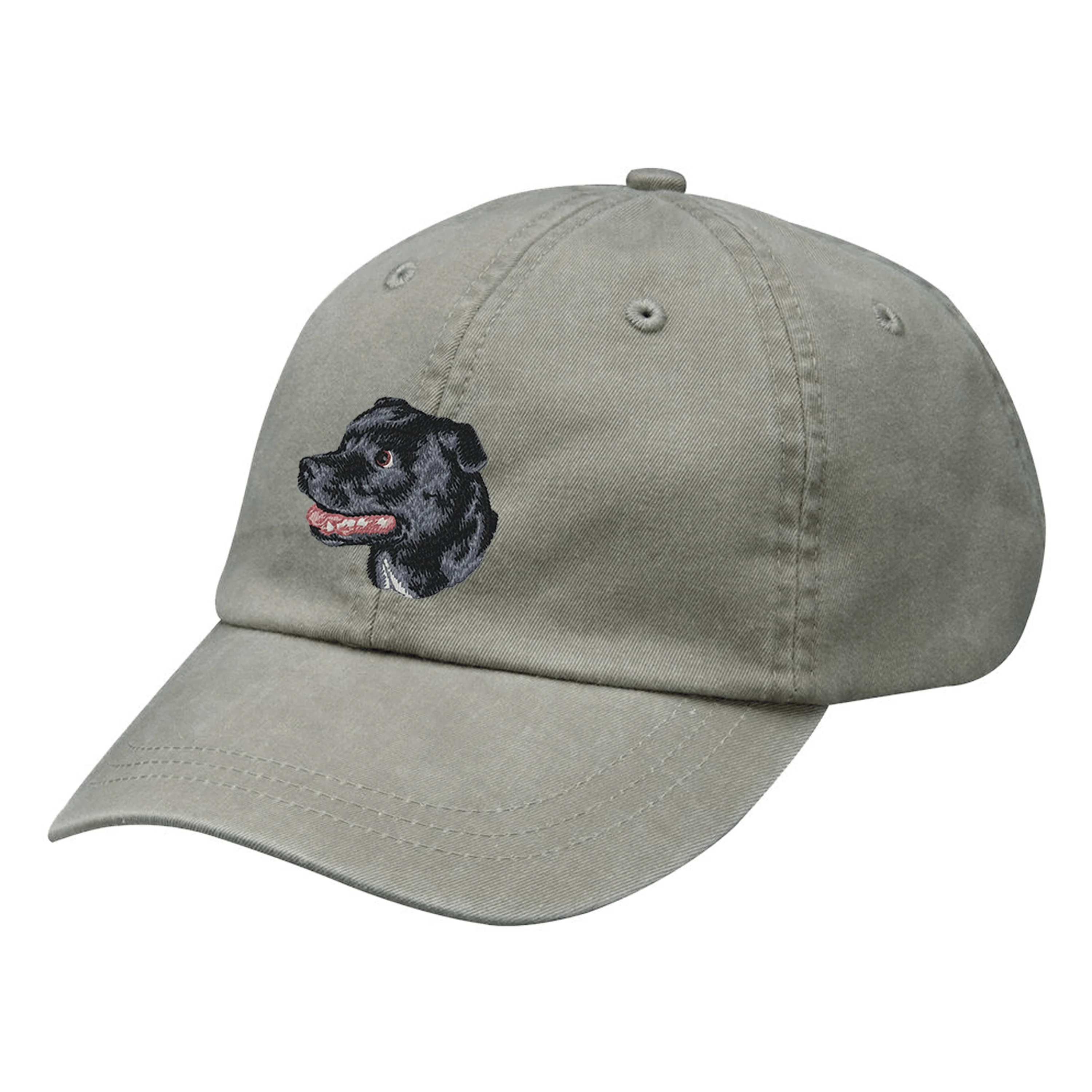 Staffordshire Bull Terrier Embroidered Baseball Cap - Image 7