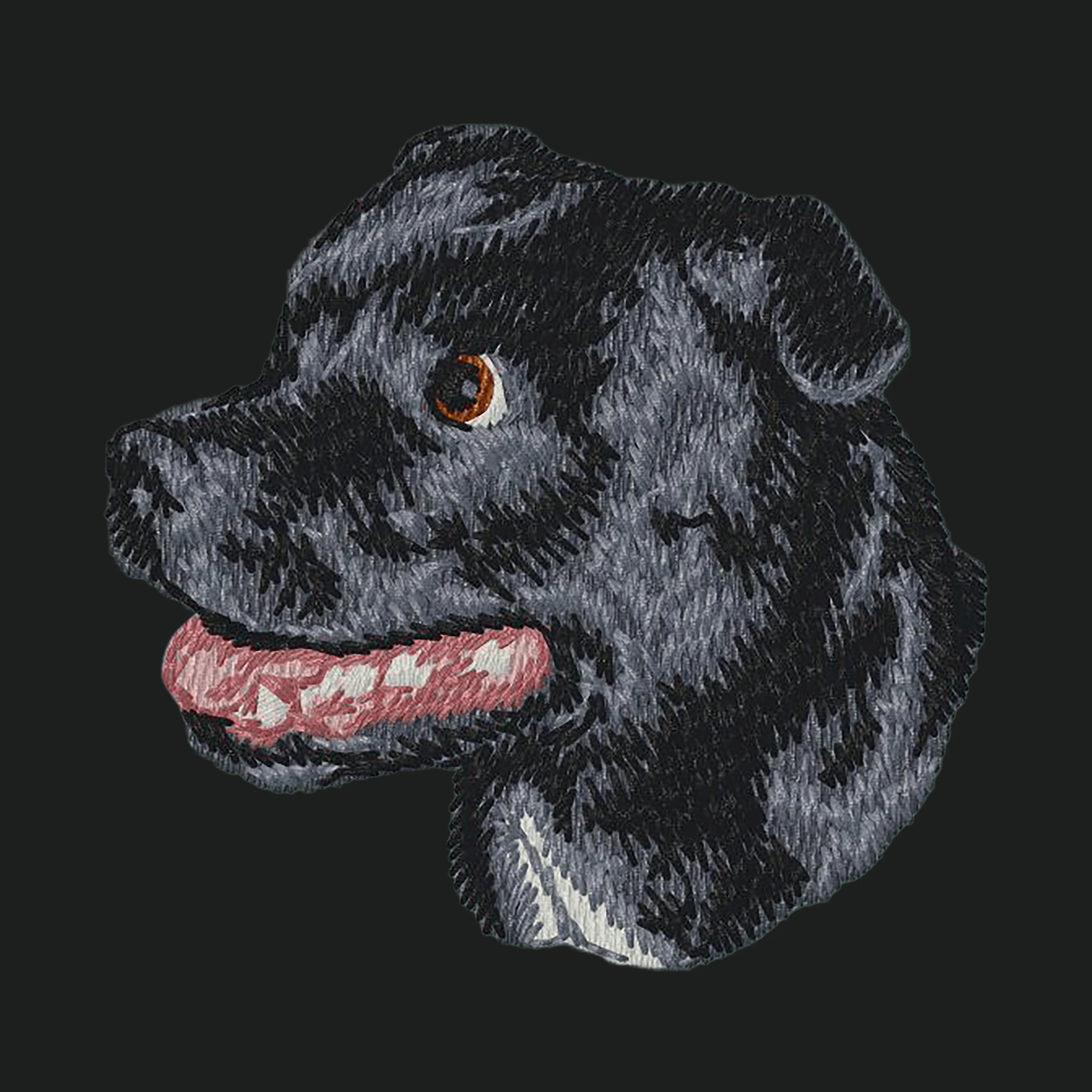 Staffordshire Bull Terrier Embroidered Crossbody Bag - Image 2