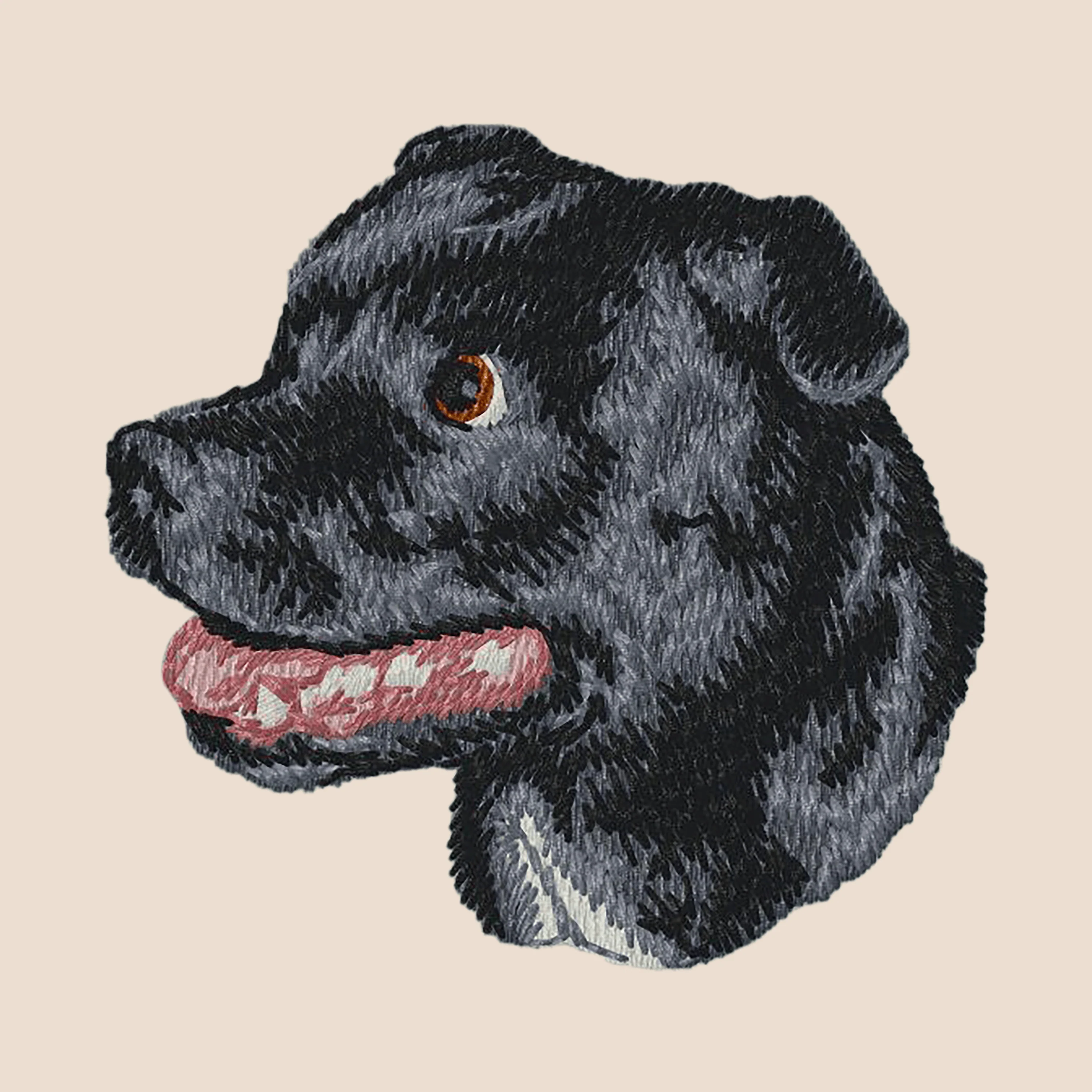 Staffordshire Bull Terrier Embroidered Tote - Image 4