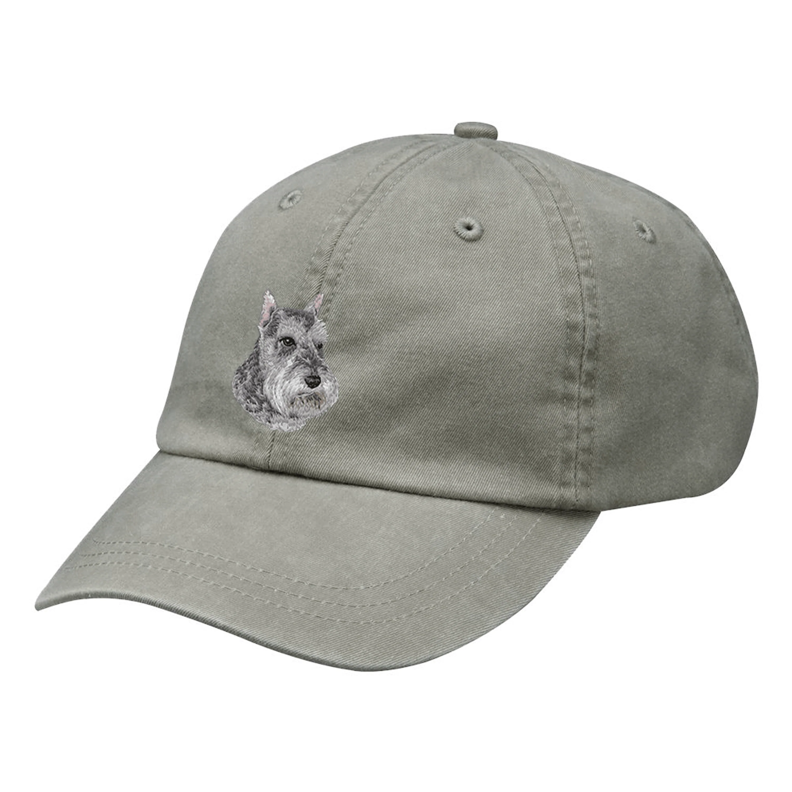 Schnauzer Embroidered Baseball Cap - Image 3