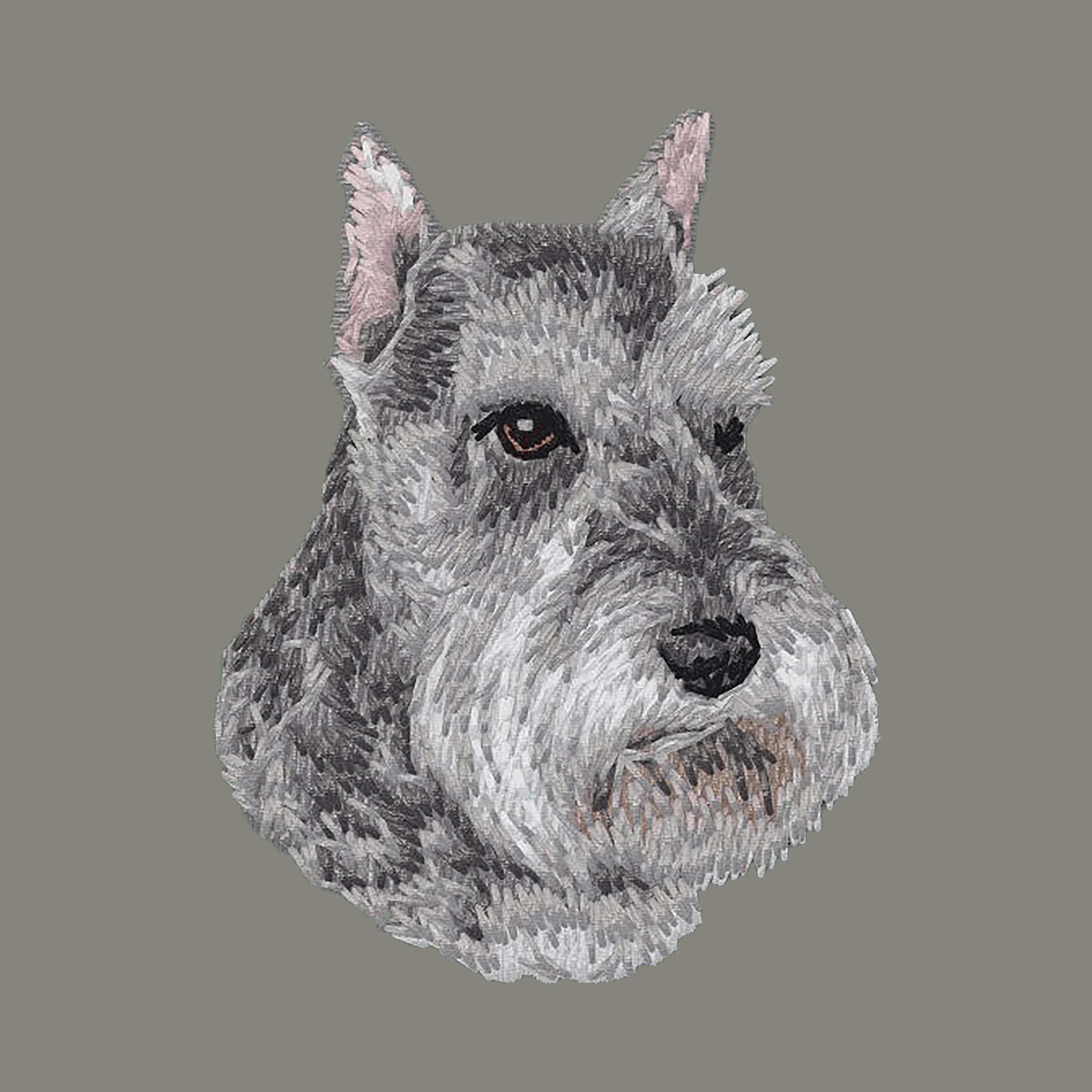 Schnauzer Embroidered Baseball Cap - Image 4