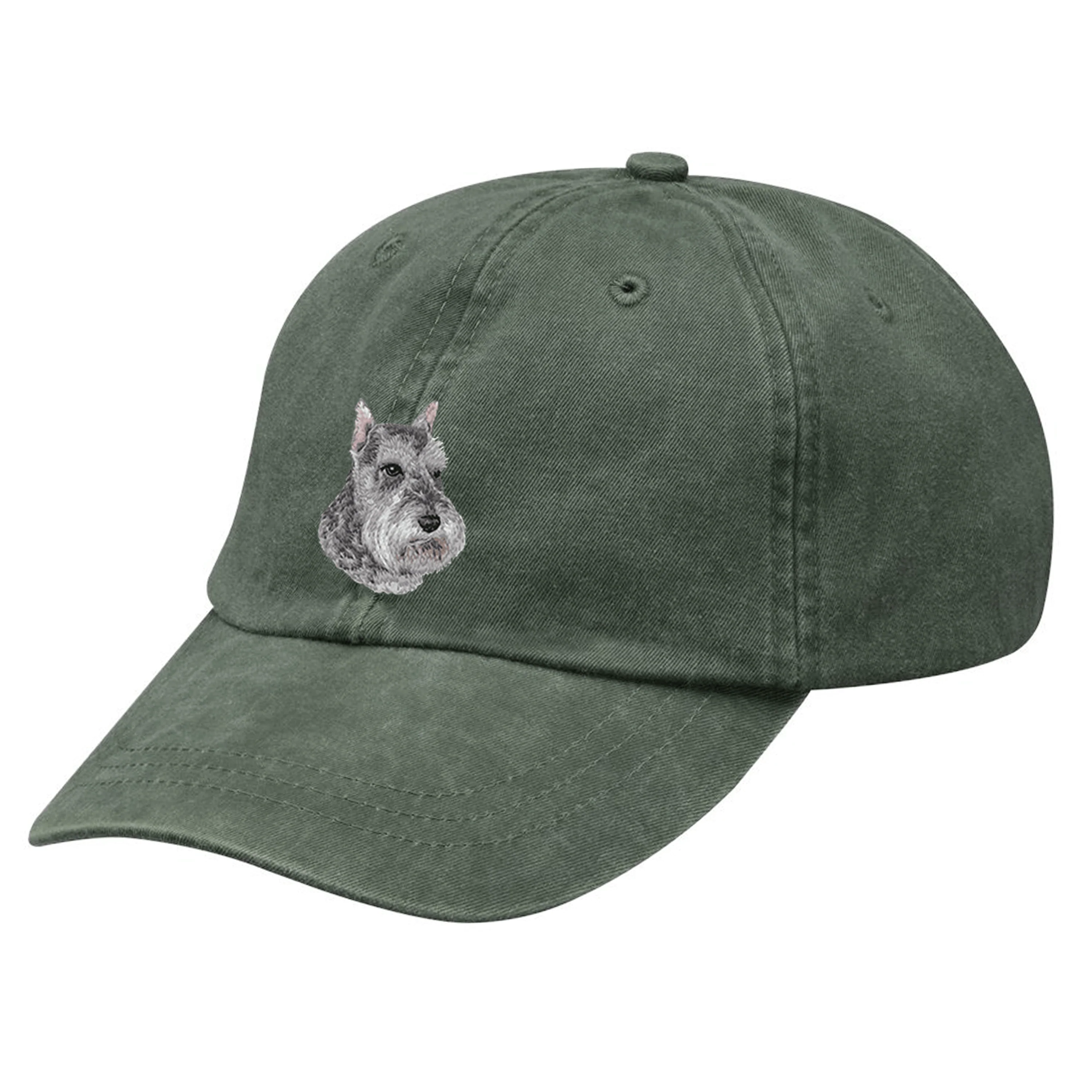 Schnauzer Embroidered Baseball Cap - Image 7
