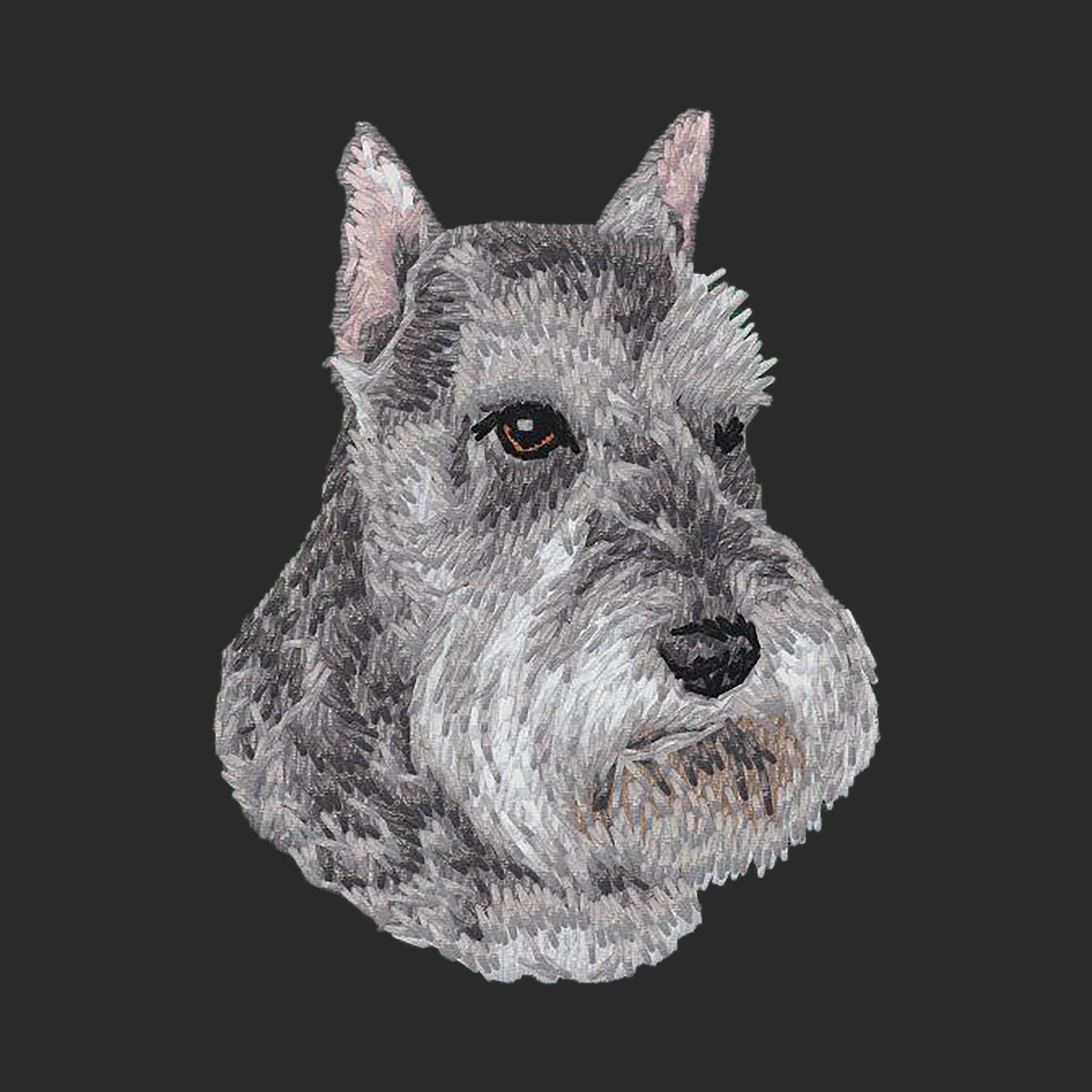 Schnauzer Embroidered Wearable Blanket - Image 8