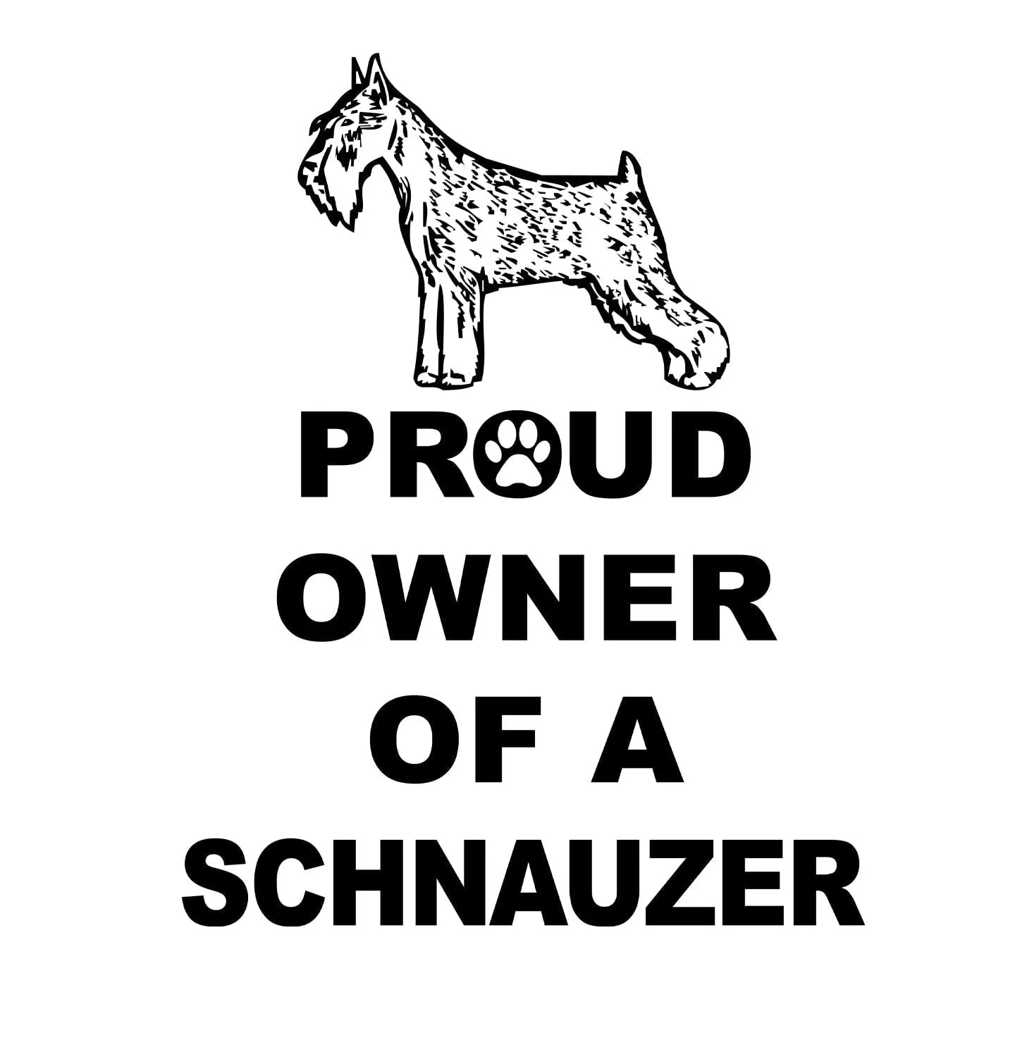 Standard Schnauzer Proud Owner - Women's V-Neck T-Shirt - Image 2