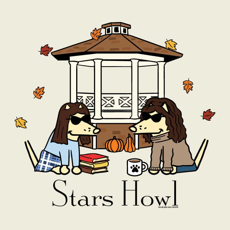 Stars Howl - Ladies T-Shirt V-Neck - Image 4
