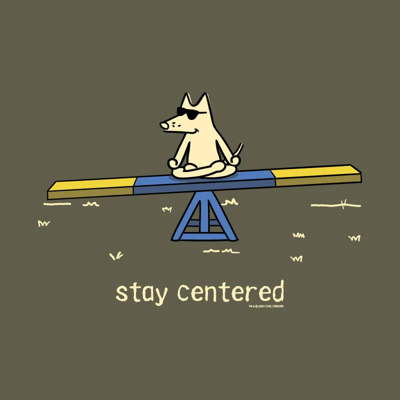 Stay Centered - Crewneck Sweatshirt - Image 2
