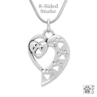Sterling Silver Can You Feel The Love Pendant - Image 3