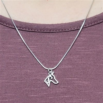 Doberman Pinscher Sterling Silver Pendant, Petite - Image 5