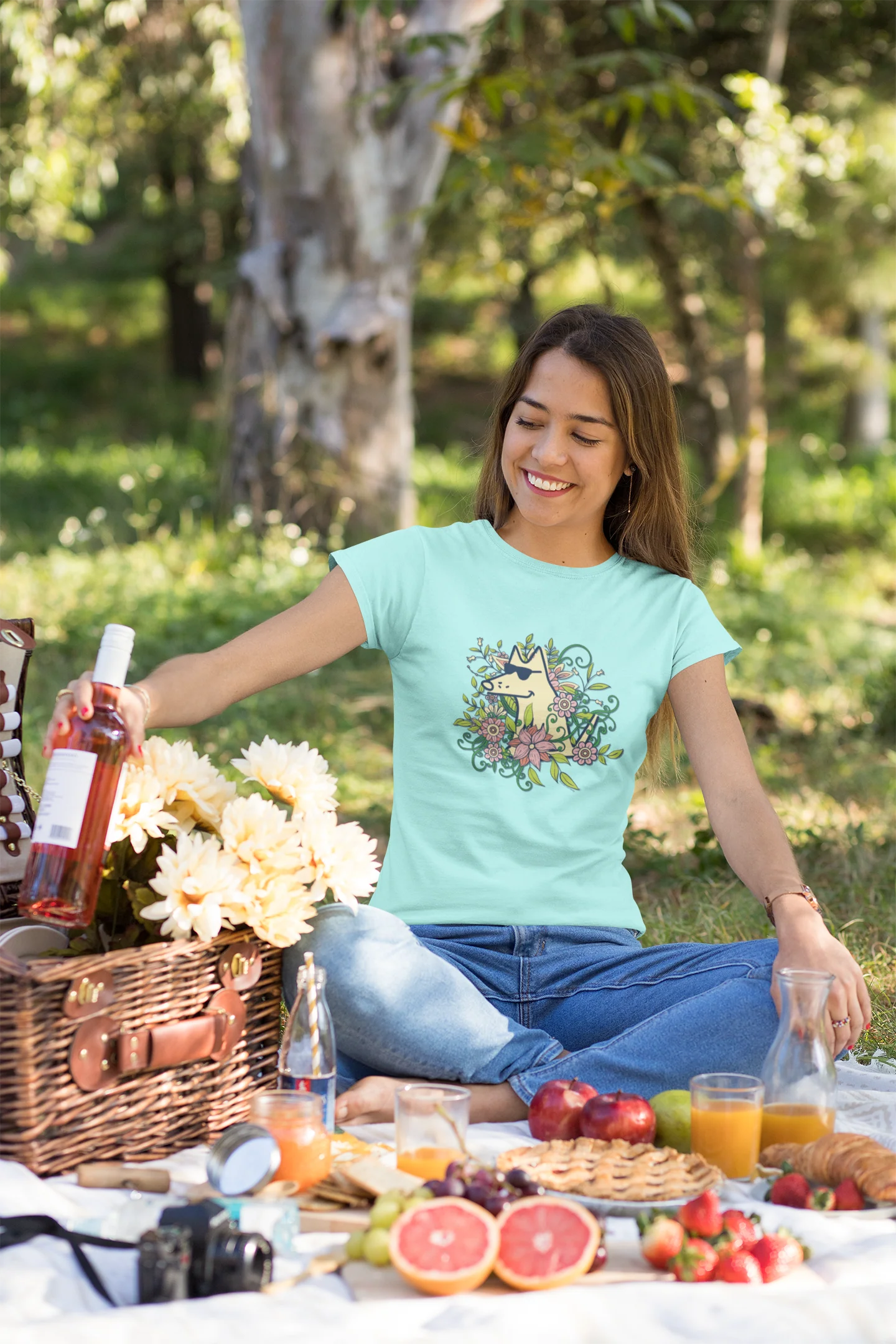 Stop And Smell The Flowers - Classic Tee - Image 3