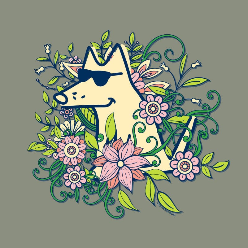 Stop And Smell The Flowers - Ladies Plus V-Neck Tee - Image 2
