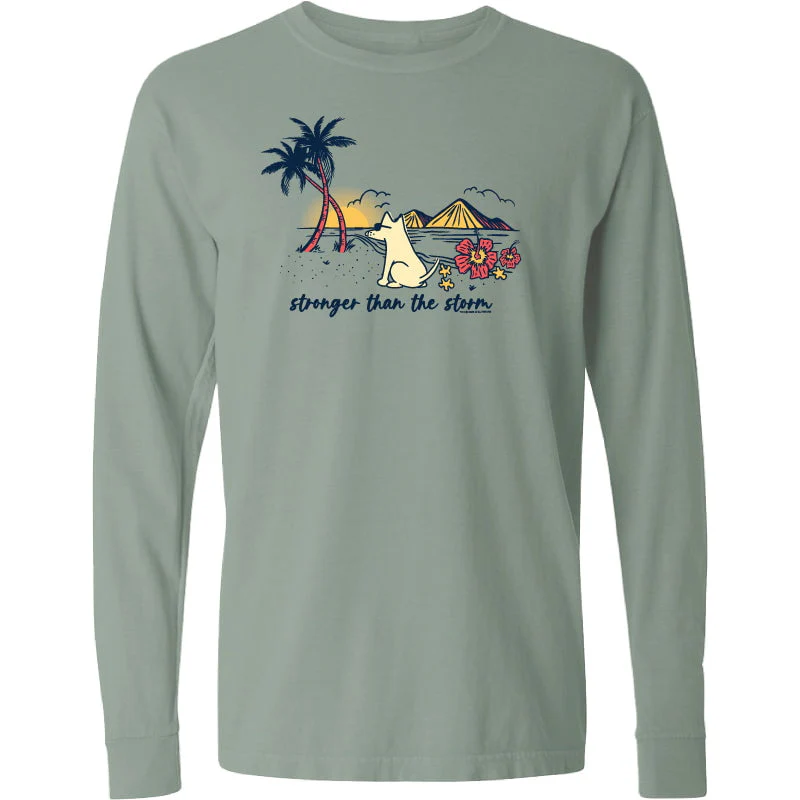 Stronger Than The Storm - Classic Long-Sleeve T-Shirt - Image 3