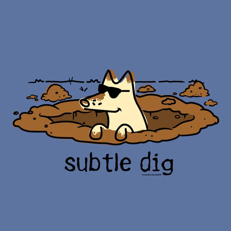 Subtle Dig - Classic Long-Sleeve T-Shirt - Image 2