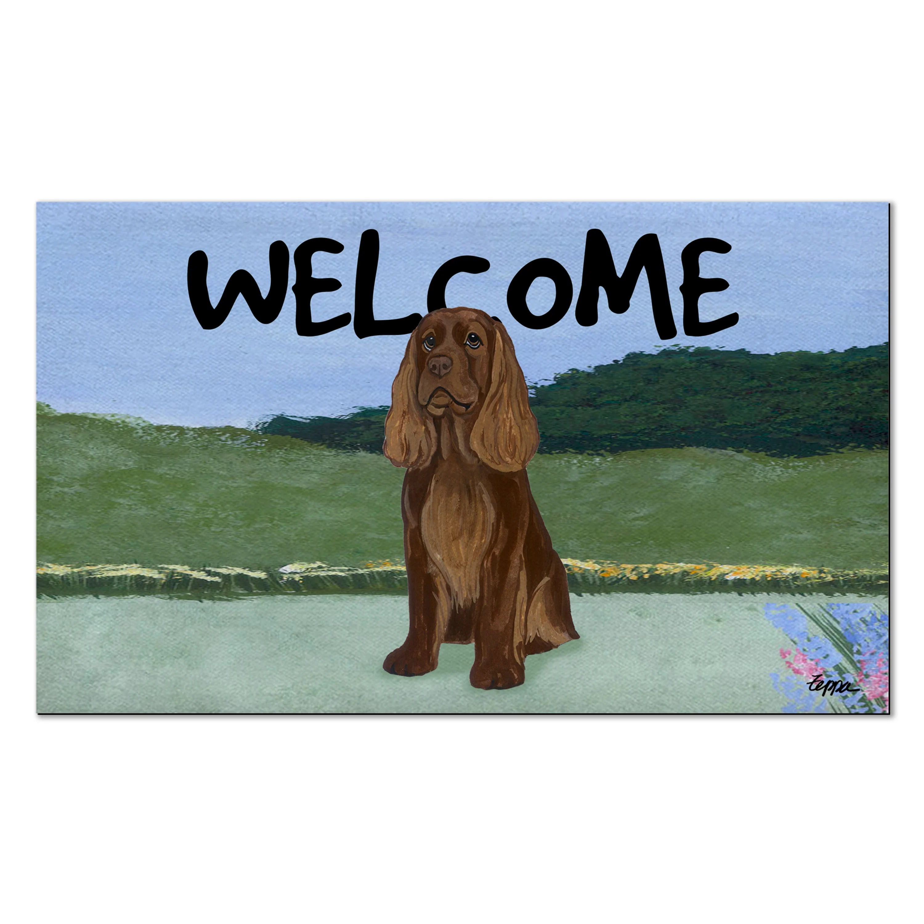Sussex Spaniel Welcome Mat - Image 2