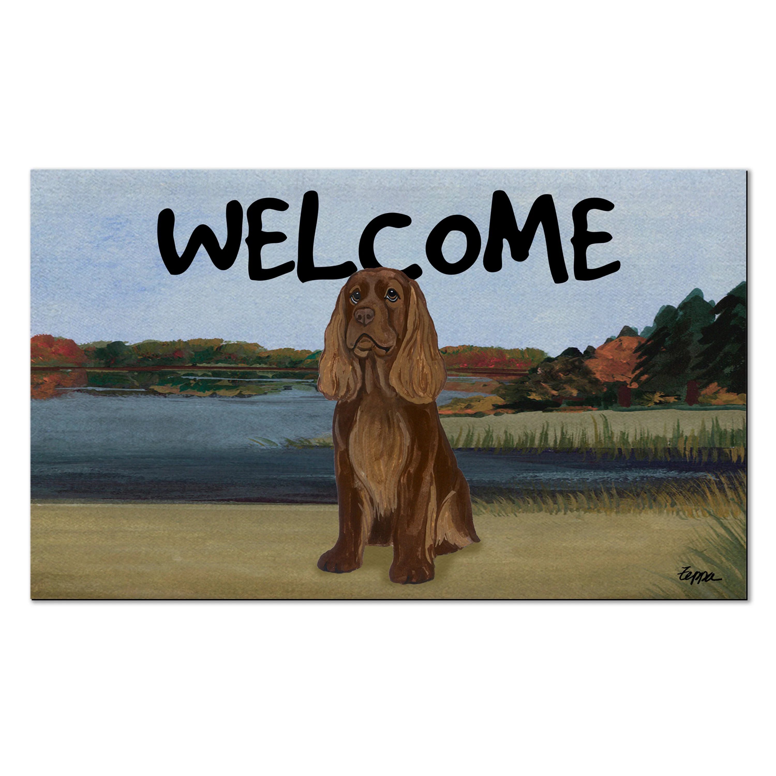 Sussex Spaniel Welcome Mat - Image 4