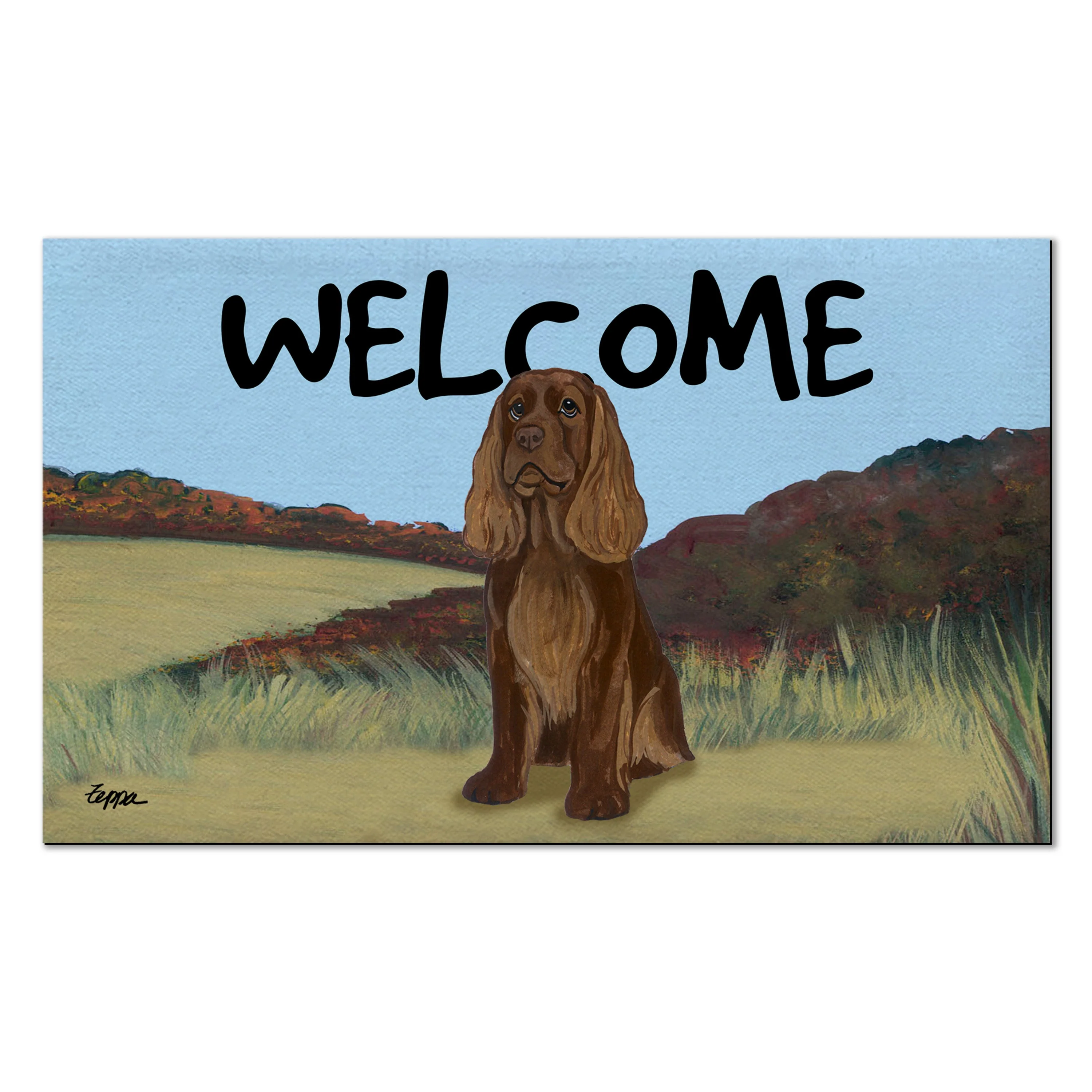 Sussex Spaniel Welcome Mat - Image 5