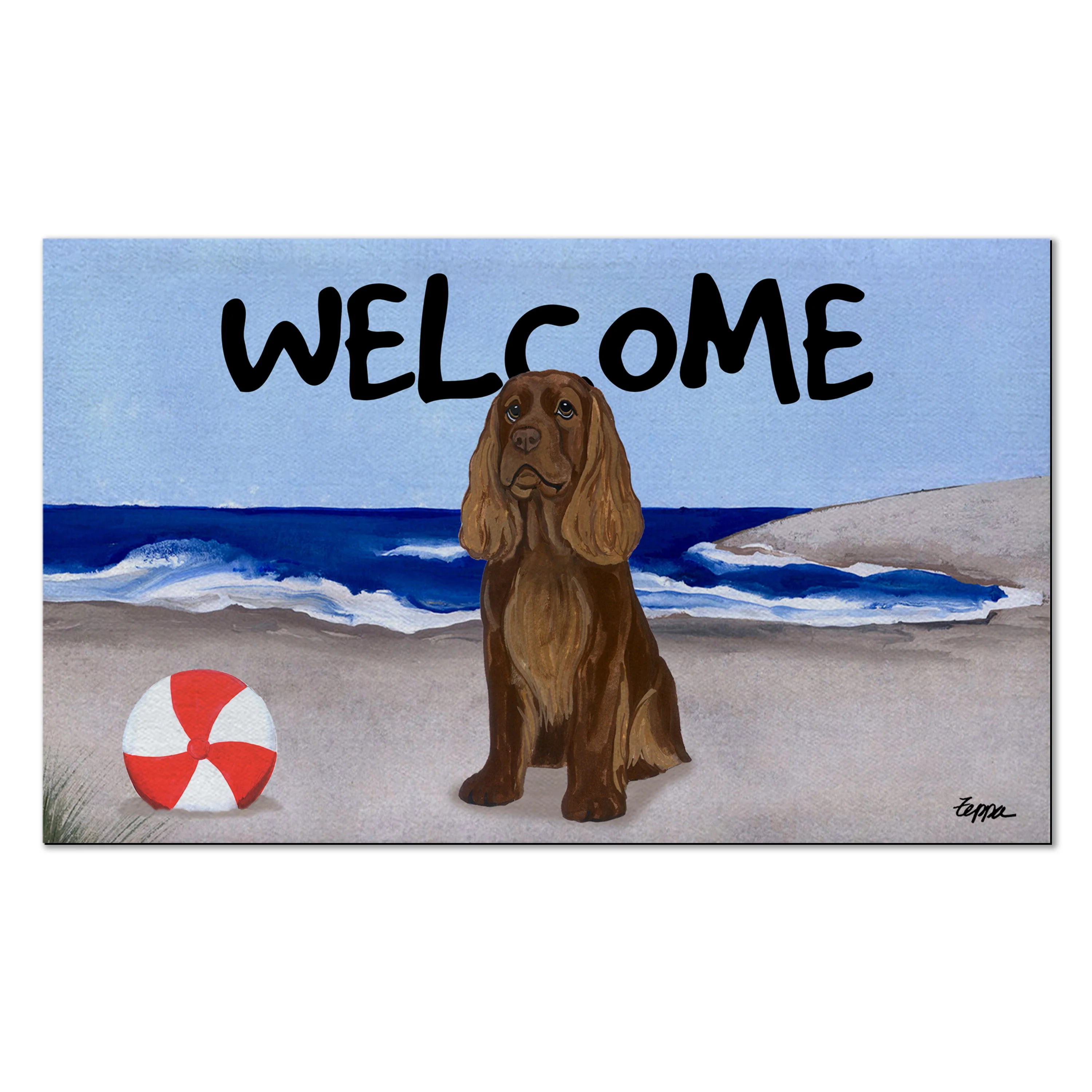Sussex Spaniel Welcome Mat - Image 6