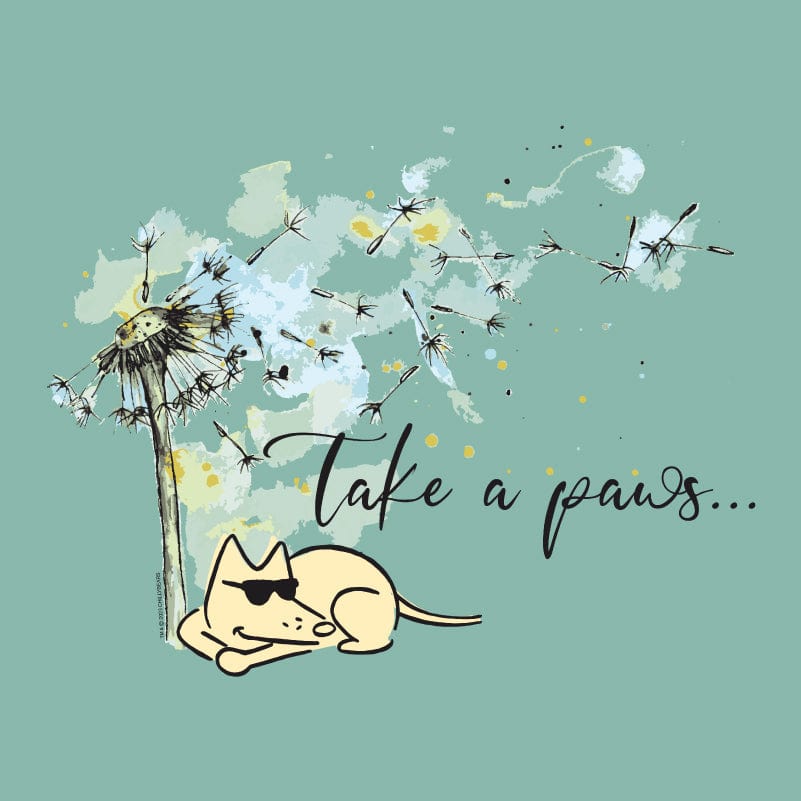 Take A Paws - Lightweight Tee - Image 2