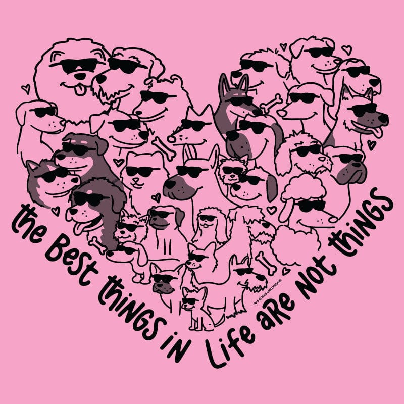 The Best Things In Life - Ladies T-Shirt V-Neck - Image 2