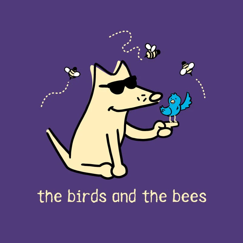 The Birds and The Bees - Ladies Curvy V-Neck Tee - Image 2