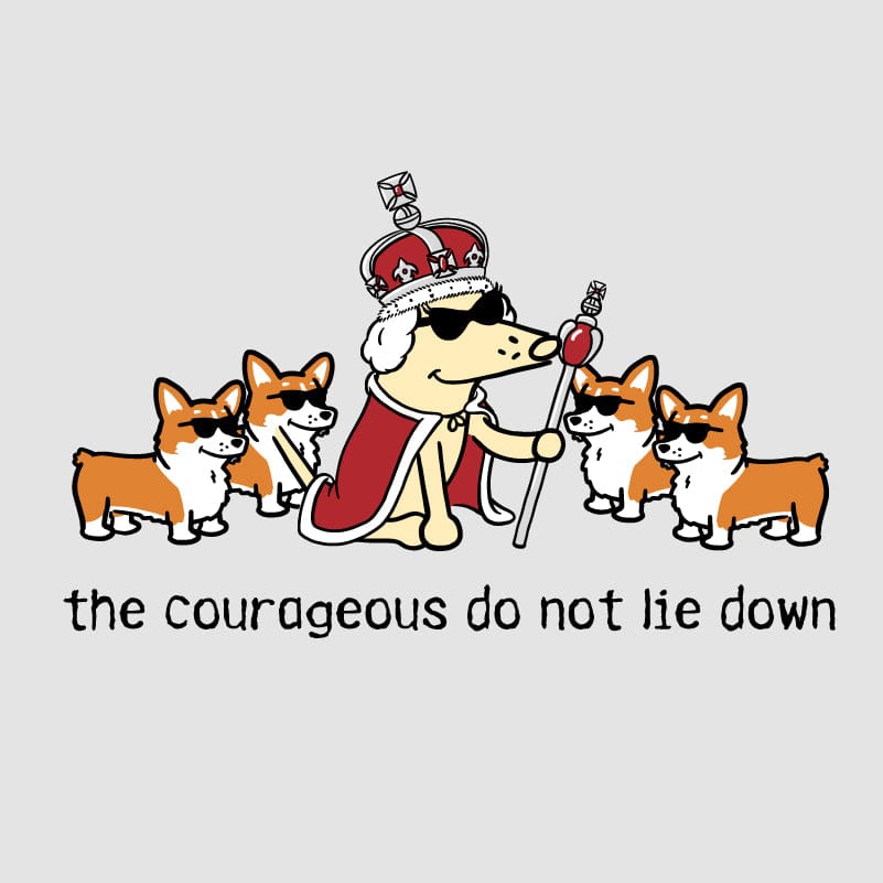 The Courageous Do Not Lie Down - Classic Long-Sleeve T-Shirt - Image 2