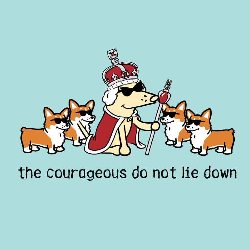 The Courageous Do Not Lie Down - Classic Tee - Image 2
