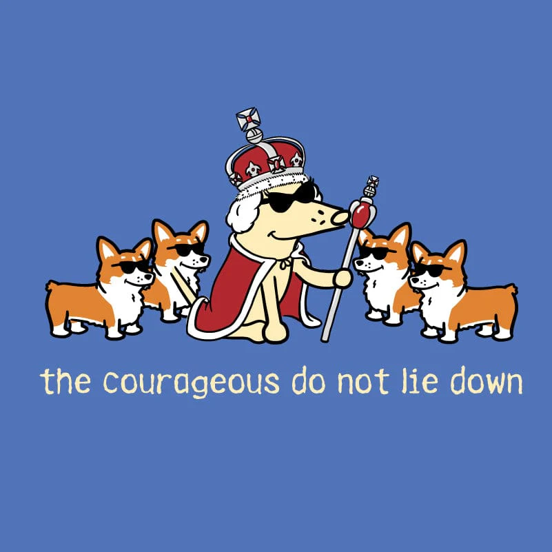 The Courageous Do Not Lie Down - Lightweight Tee - Image 2
