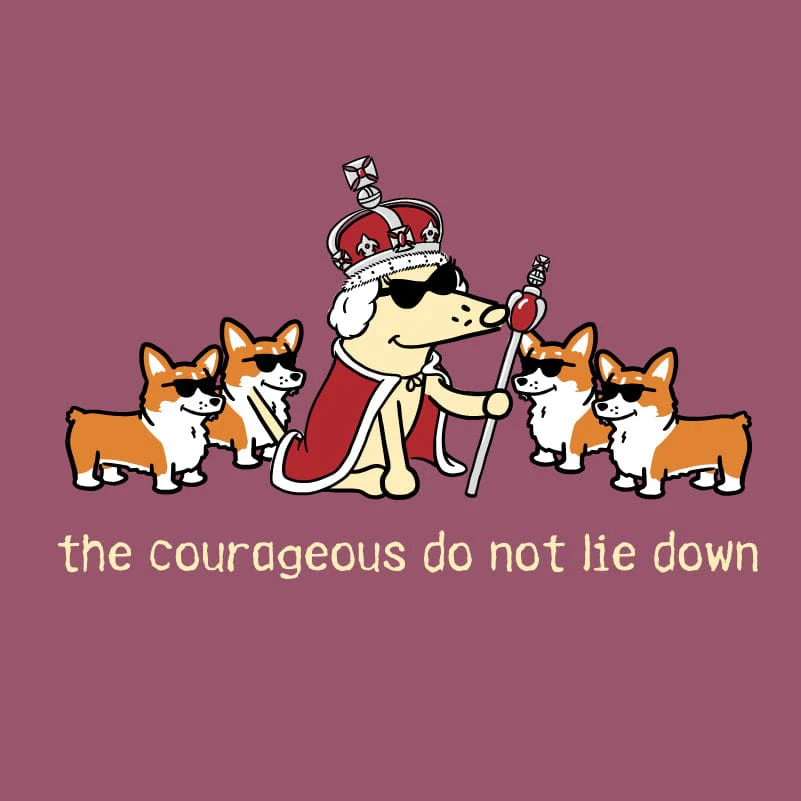 The Courageous Do Not Lie Down - Sweatshirt Pullover Hoodie - Image 2