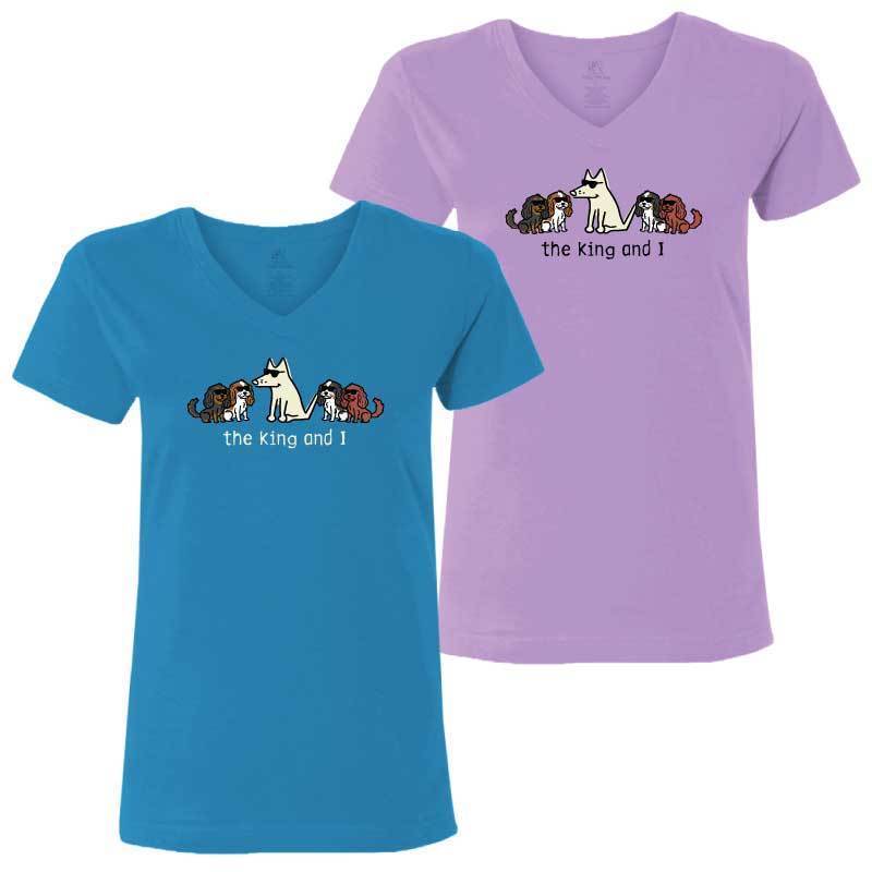 The King and I - Ladies T-Shirt V-Neck