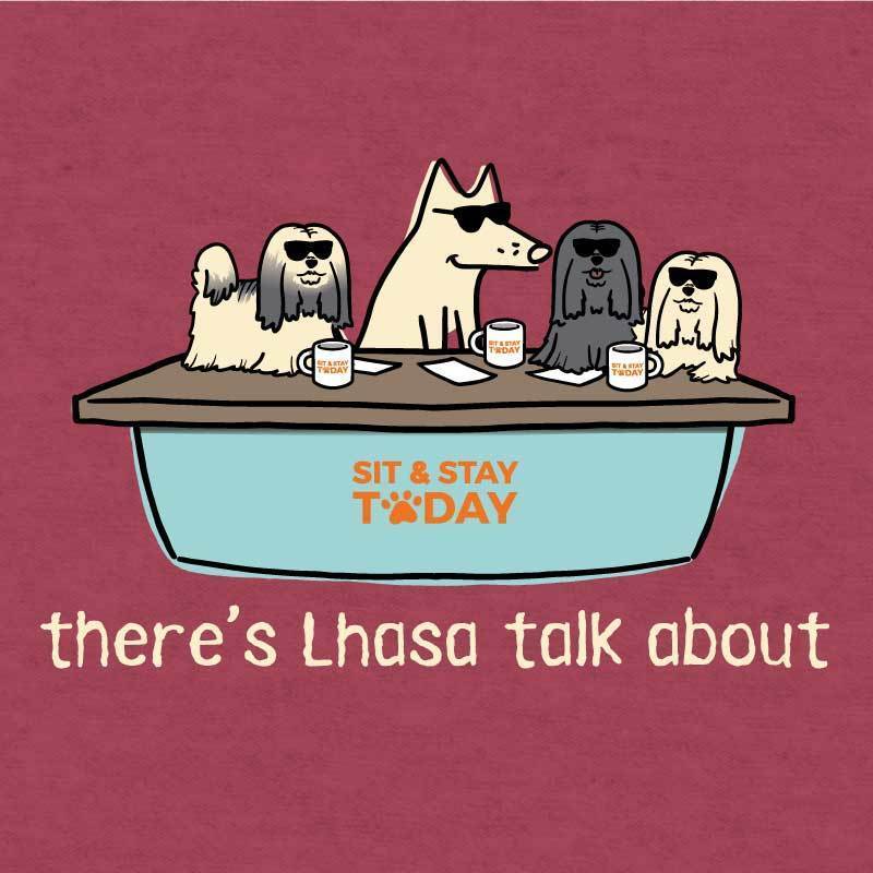 There's Lhasa Talk About - Lightweight Tee - Image 2