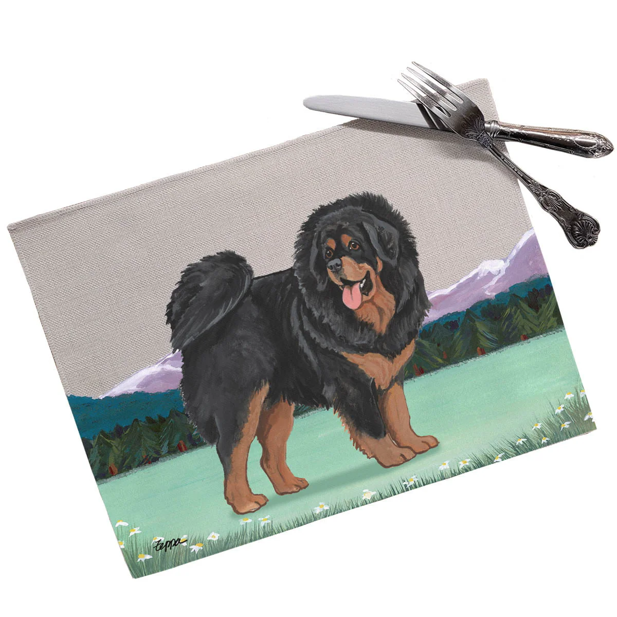 Tibetan Mastiff Placemats