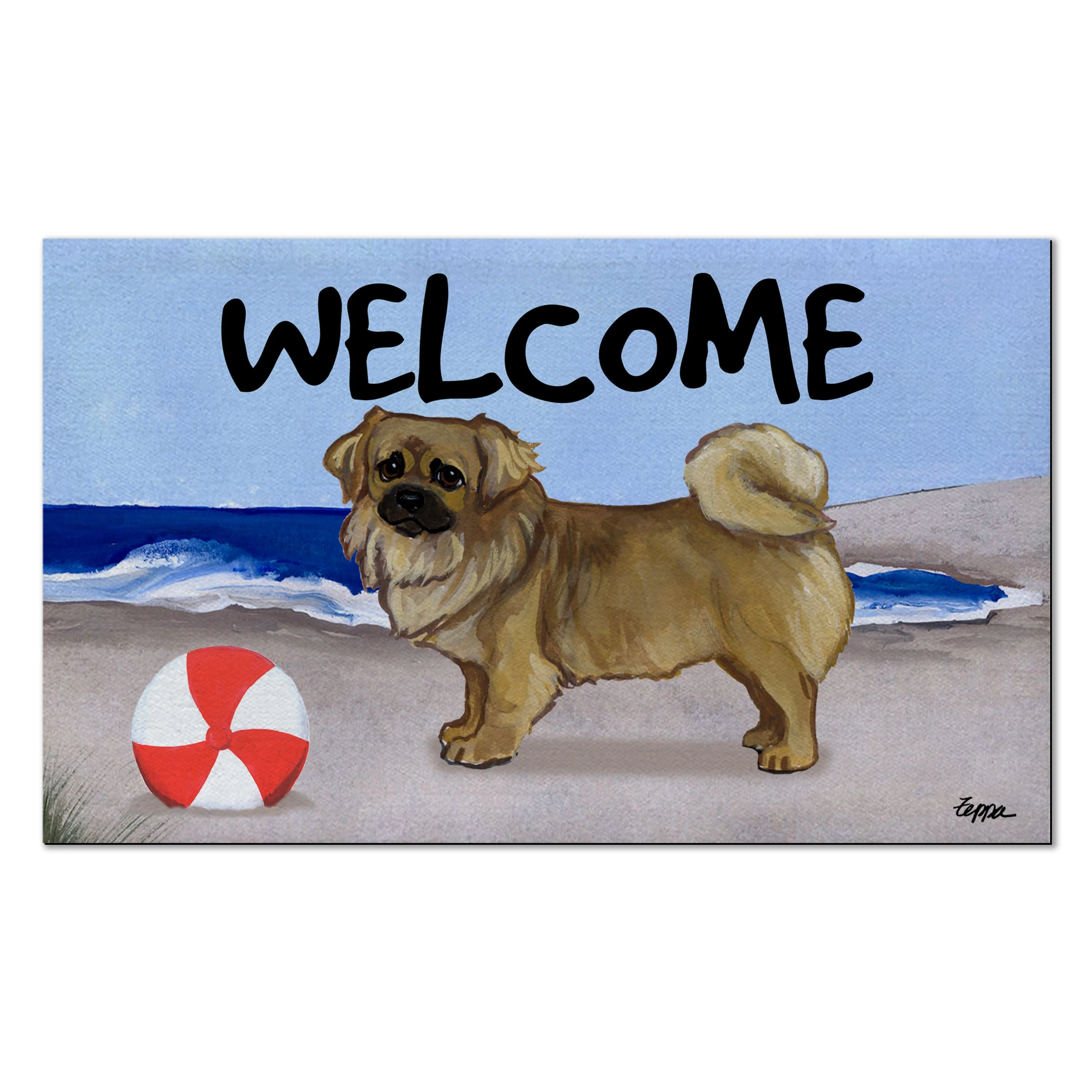 Tibetan Spaniel Welcome Mat - Image 7