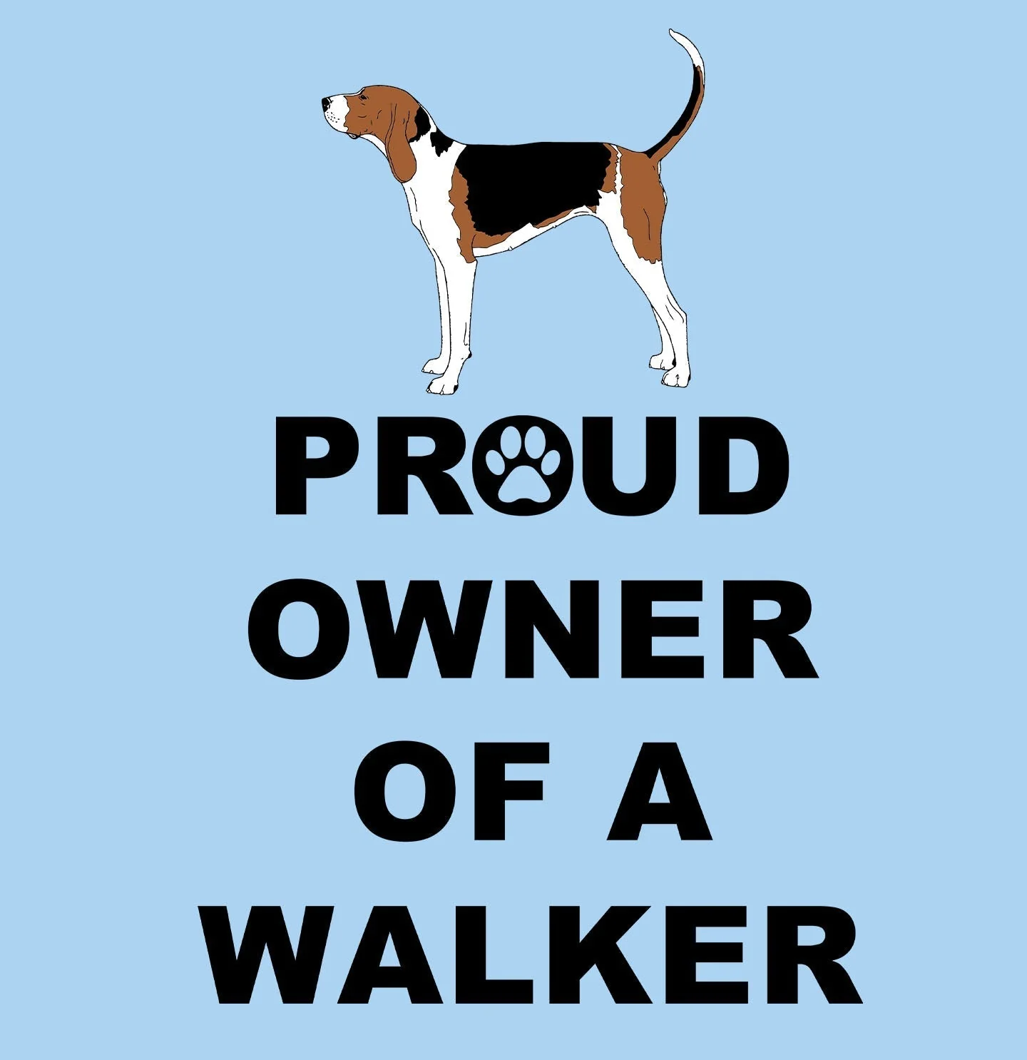 Treeing Walker Coonhound Proud Owner - Adult Unisex T-Shirt - Image 2