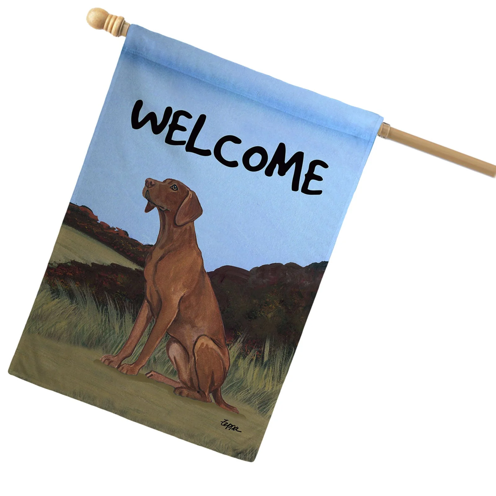 Vizsla House Flag
